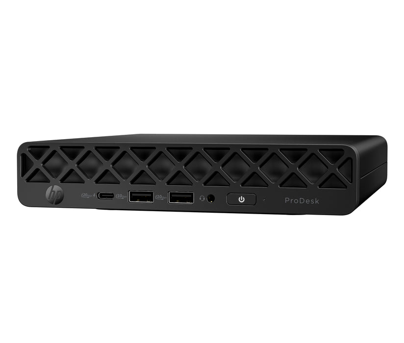 HP ProDesk 4 Mini G1i AI, Intel Core Ultra 7, 265T, 16 GB, DDR5-SDRAM, 512 GB, Windows 11 Pro