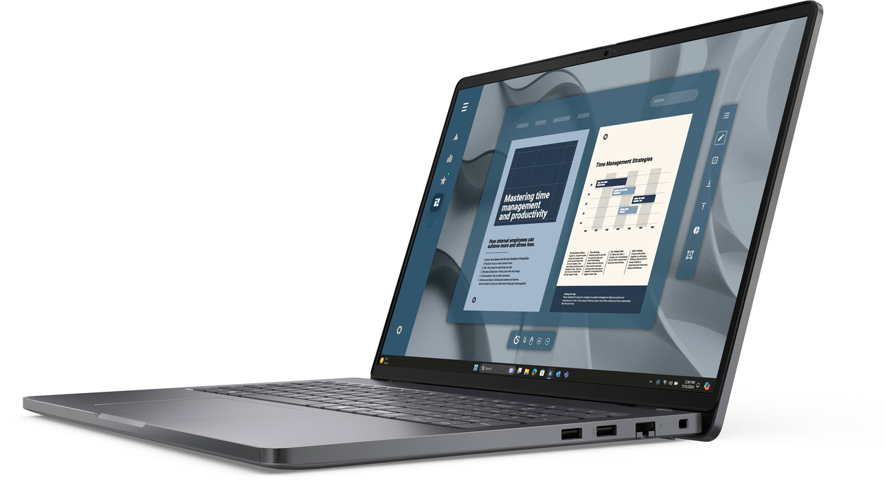 DELL Pro 16 PC16255, AMD Ryzen™ 5 PRO, 3.5 GHz, 40.6 cm (16"), 1920 x 1200 pixels, 16 GB, 512 GB