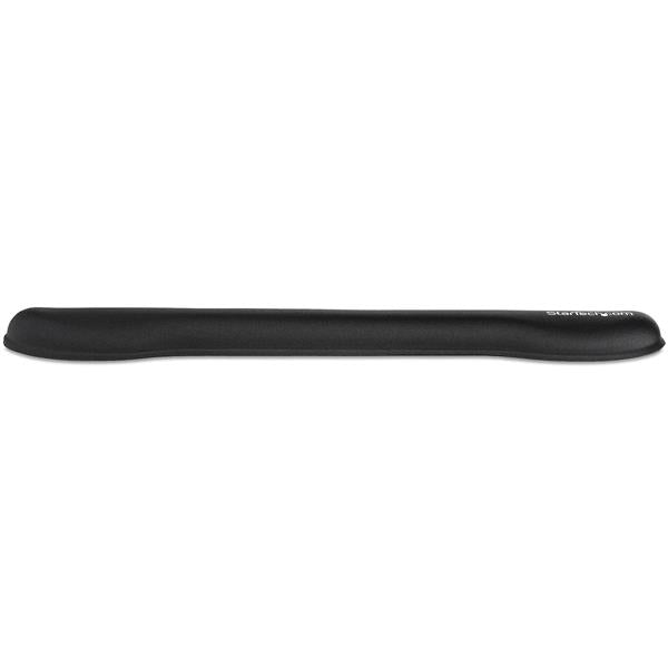 StarTech.com Foam Keyboard Wrist Rest for Ergonomic Typing Support - Padded Non-Slip Keyboard Cushion - Laptop or Desktop Computer Keyboard Wrist, Hand & Arm Rest - Soft Black Nylon Rest Pad - TAA, Black, Foam, Mesh, Plastic, 72 mm, 461 mm, 24.5 mm, 404 g