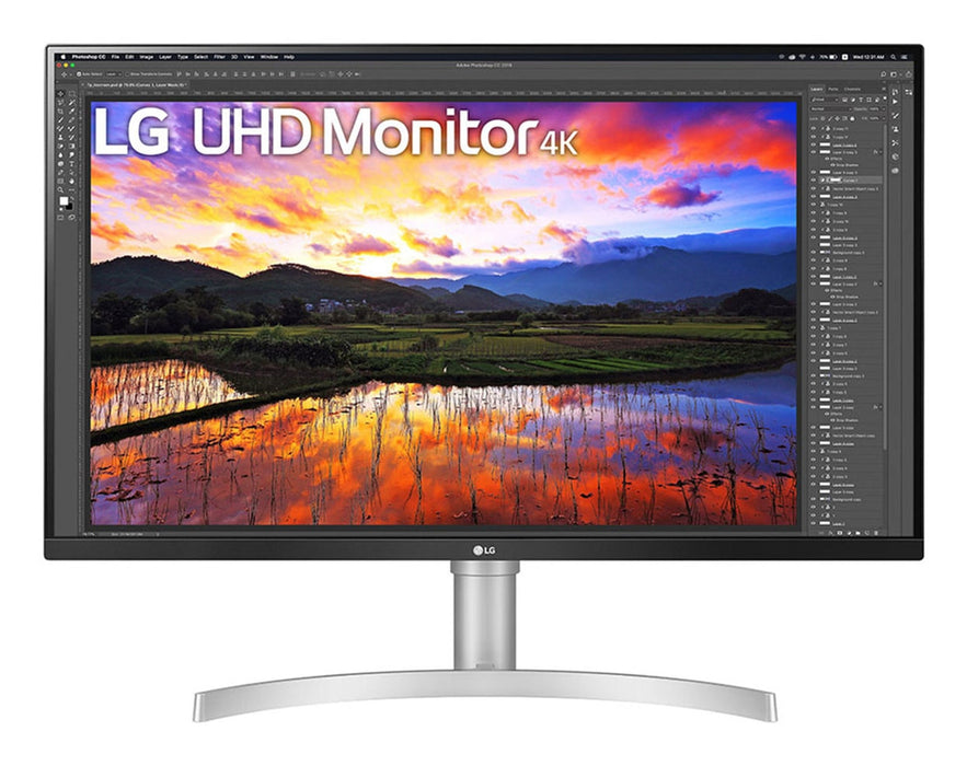 LG 32UN650K-W, 81.3 cm (32"), 3840 x 2160 pixels, 4K Ultra HD, LED, 5 ms, White