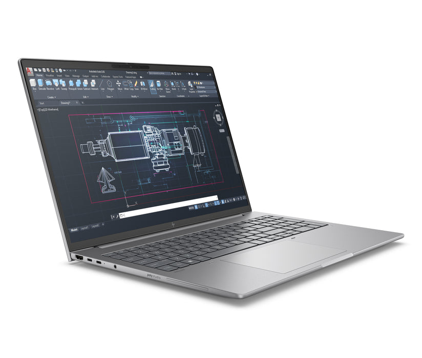 HP ZBook 8 G1i Data Science, Intel Core Ultra 7, 40.6 cm (16"), 1920 x 1200 pixels, 16 GB, 512 GB, Windows 11 Pro