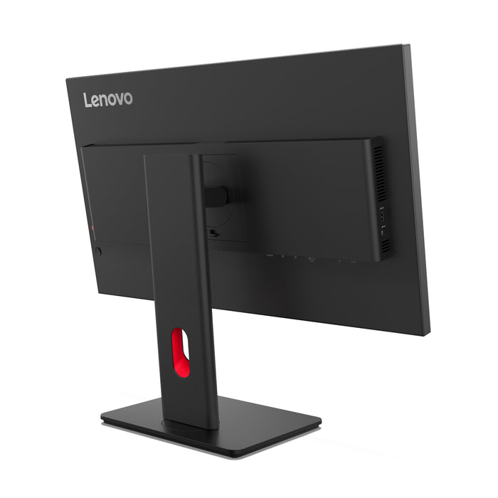 Lenovo ThinkVision T27QD-40, 68.6 cm (27"), 2560 x 1440 pixels, Wide Quad HD, LED, 6 ms, Black