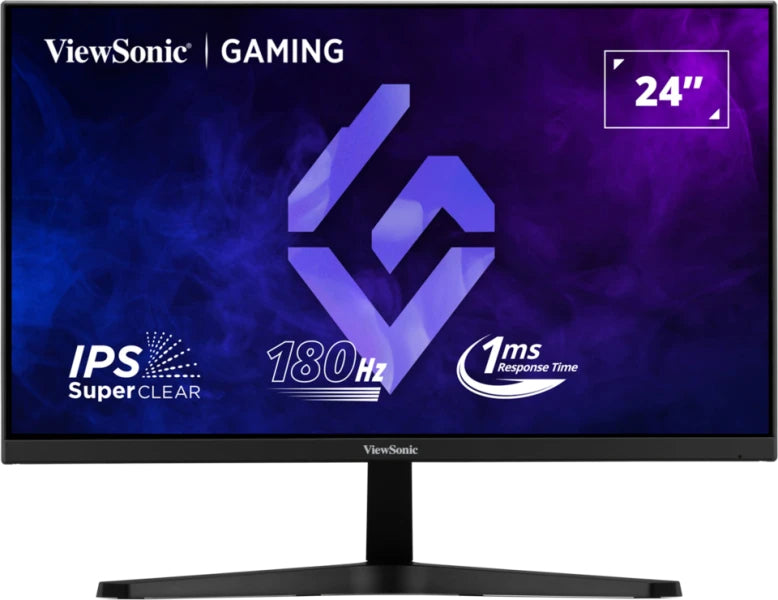 Viewsonic VX24G1-HD, 61 cm (24"), 1920 x 1080 pixels, Full HD, LED, Black
