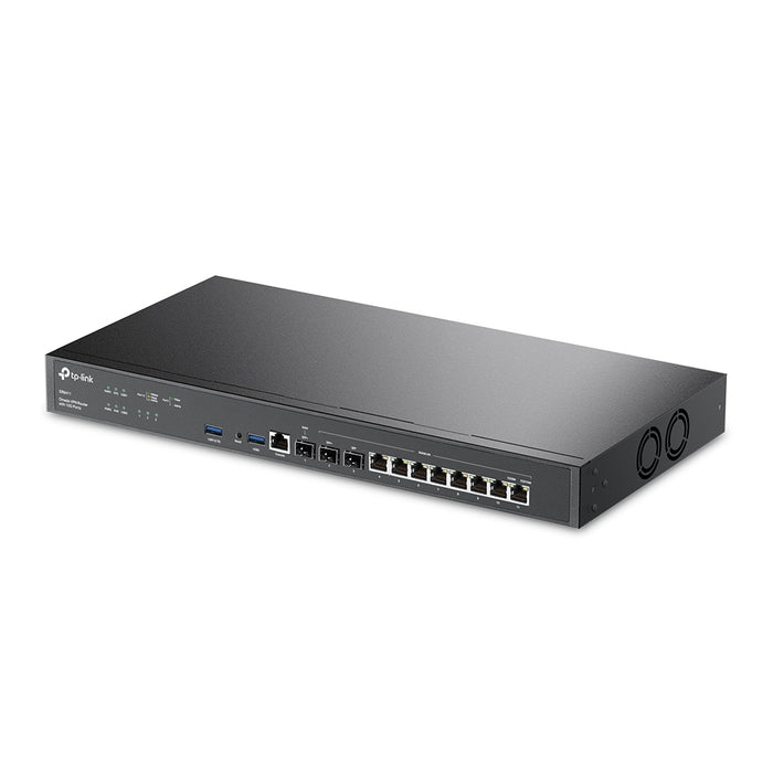 TP-Link Omada VPN Router with 10G Ports, Ethernet WAN, Gigabit Ethernet, Black
