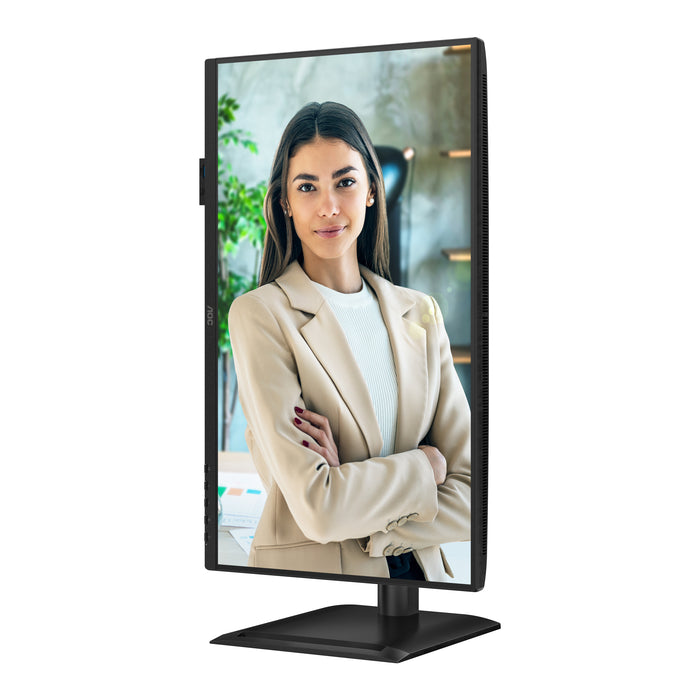 AOC 24P4U, 60.5 cm (23.8"), 1920 x 1080 pixels, Full HD, 4 ms, Black