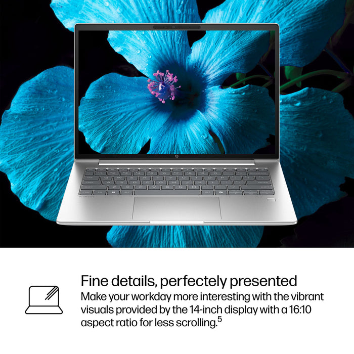 HP ProBook 4 G1i AI PC, Intel Core Ultra 5, 35.6 cm (14"), 1920 x 1200 pixels, 16 GB, 512 GB, Windows 11 Pro