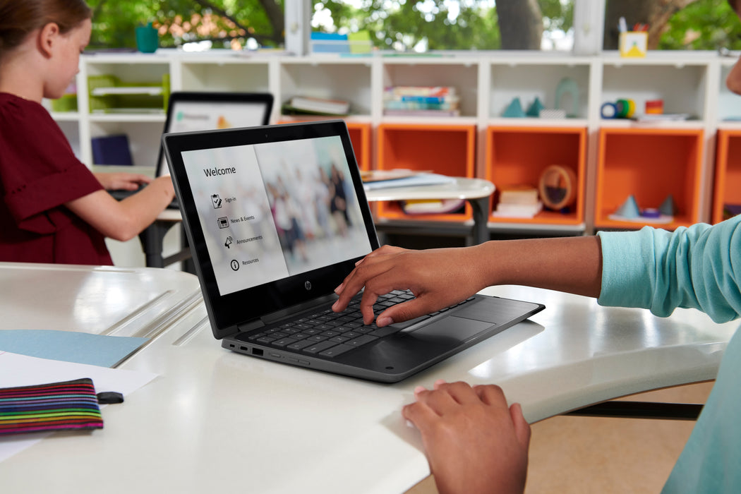 HP Chromebook x360 11 G3 EE, Intel® Celeron®, 1.1 GHz, 29.5 cm (11.6"), 1366 x 768 pixels, 4 GB, 32 GB