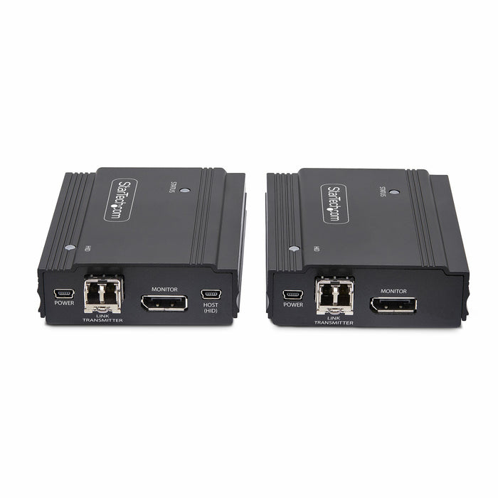 StarTech DisplayPort KVM Extender over Fiber Optic, 4K 60Hz, Console Extender Kit, Up to 984ft/300m , TAA (Multi-mode)