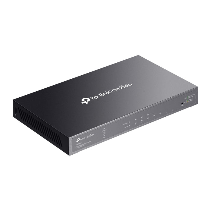 TP-Link Omada 8-Port Gigabit Smart Switch with 4-Port PoE+, Managed, L2/L2+, Gigabit Ethernet (10/100/1000), Power over Ethernet (PoE), Rack mounting