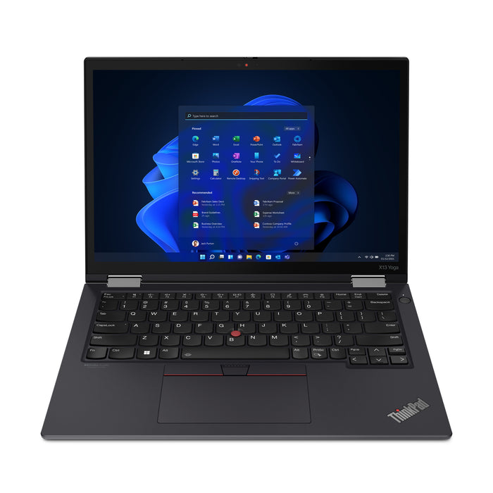 Lenovo ThinkPad X13 Yoga Gen 3, Intel® Core™ i5, 33.8 cm (13.3"), 1920 x 1200 pixels, 16 GB, 256 GB, Windows 11 Pro