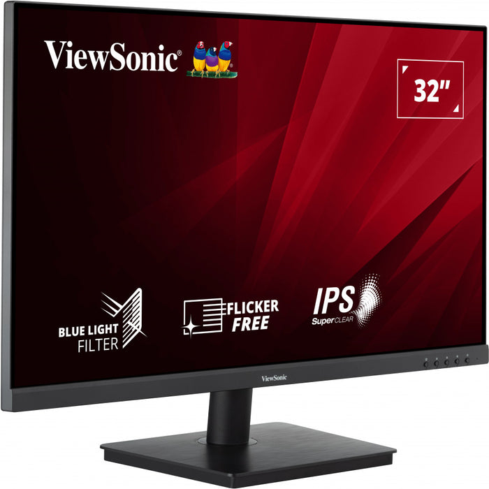 Viewsonic VA VA3209-MH, 81.3 cm (32"), 1920 x 1080 pixels, Full HD, 4 ms, Black
