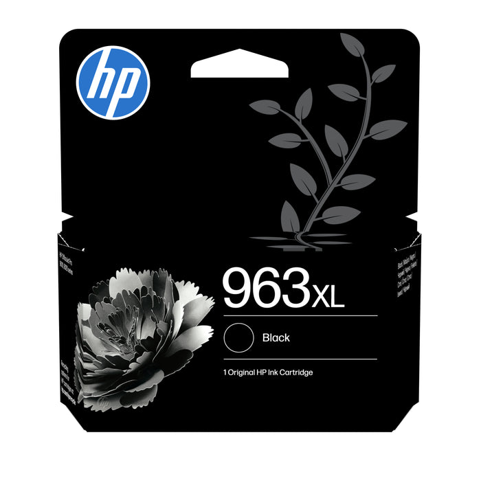 HP 963XL High Yield Black Original Ink Cartridge, High (XL) Yield, Black, Pigment-based ink, 47.86 ml, 1 pc(s), 2000 pages