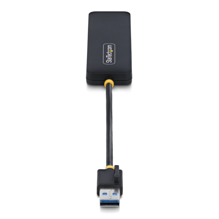 StarTech 4-Port USB-A Hub, USB 3.0 (5Gbps) Data Transfer, Bus Powered, Travel Mini Hub, Portable Multi-Port USB Splitter, Windows PC, MacBook, iMac, Chromebook, Surface and More