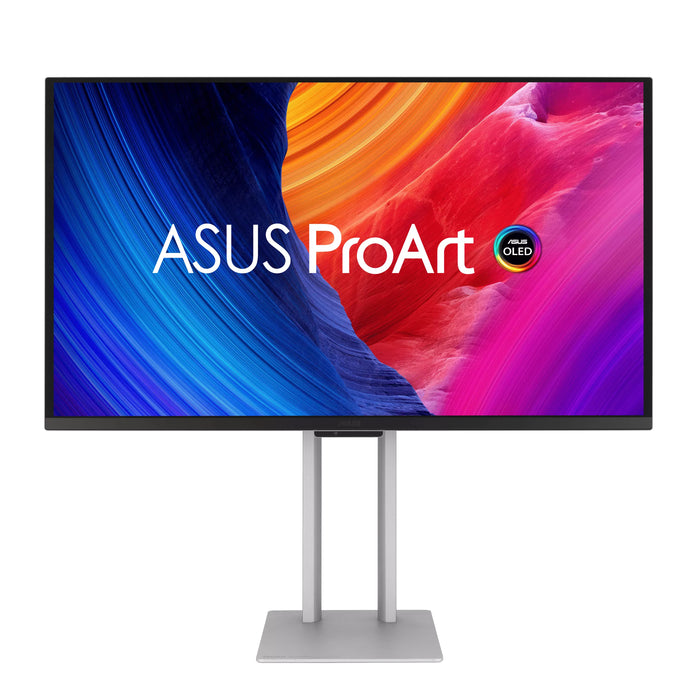 ASUS ProArt OLED PA27UCDMR, 67.3 cm (26.5"), 3840 x 2160 pixels, 4K Ultra HD, LED, 0.1 ms, Silver