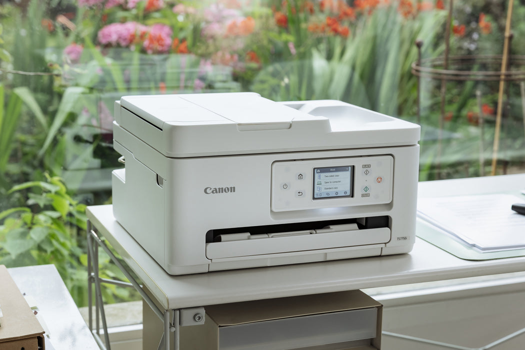 Canon PIXMA TS7750i, Inkjet, Colour printing, 1200 x 1200 DPI, Colour copying, A4, White