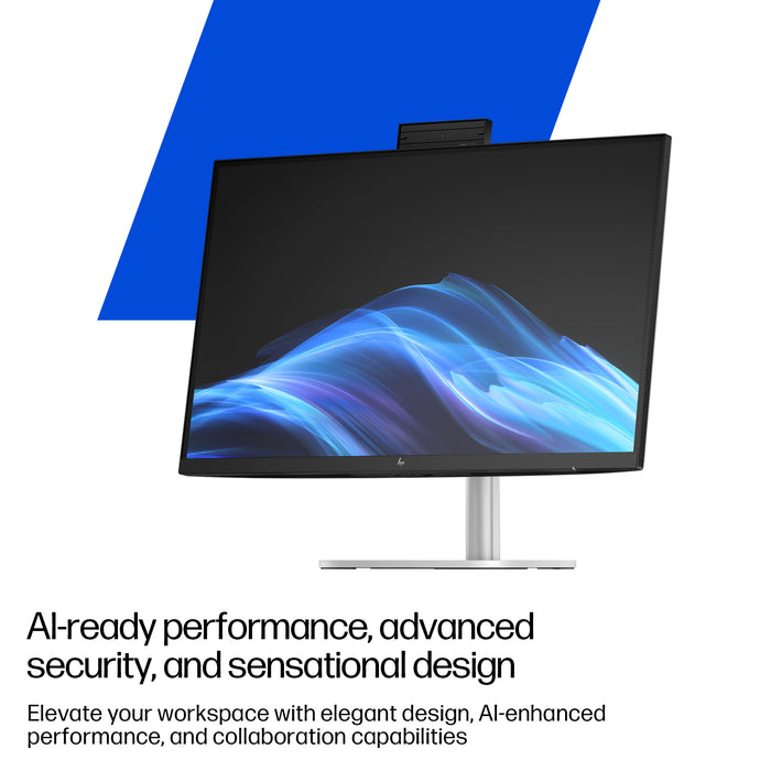 HP EliteStudio 8 All-in-One G1i 27 inch Desktop AI PC, 68.6 cm (27"), Quad HD, Intel Core Ultra 5, 16 GB, Windows 11 Pro, Silver