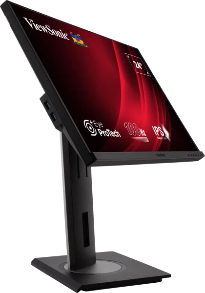 Viewsonic VG Series VG2448A-2, 60.5 cm (23.8"), 1920 x 1080 pixels, Full HD, LED, 5 ms, Black
