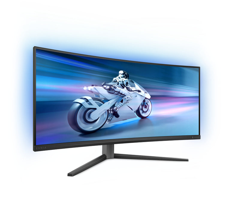 Philips Evnia 6000 34M2C6500/00, 86.4 cm (34"), 3440 x 1440 pixels, Wide Quad HD, QD-OLED, 0.03 ms, Grey