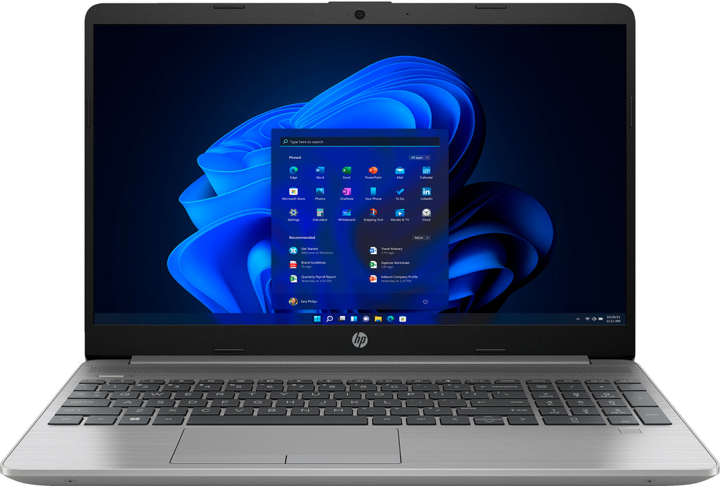 HP 250 G9, Intel® Core™ i5, 39.6 cm (15.6"), 1920 x 1080 pixels, 8 GB, 256 GB, Windows 11 Pro