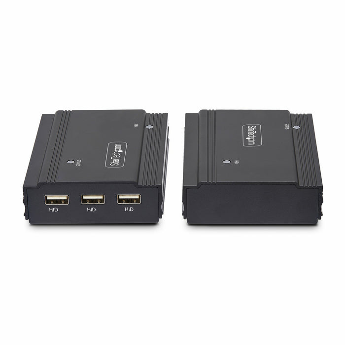 StarTech DisplayPort KVM Extender over Fiber Optic, 4K 60Hz, Console Extender Kit, Up to 984ft/300m , TAA (Multi-mode)