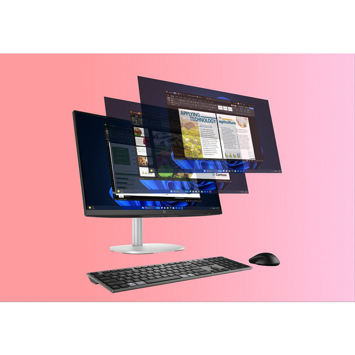 HP EliteStudio 8 All-in-One G1i 23.8 inch Desktop AI PC, 60.5 cm (23.8"), Full HD, Intel Core Ultra 7, 24 GB, Windows 11 Pro, Silver