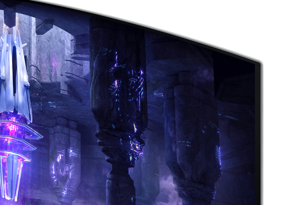 Samsung LS34BG850SUXXU, 86.4 cm (34"), 3440 x 1440 pixels, UltraWide Quad HD, OLED, 0.03 ms, Silver