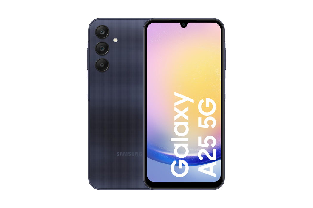 Samsung Galaxy A25 5G SM-A256B, 16.5 cm (6.5"), 6 GB, 128 GB, 50 MP, Android 14, Black, Blue