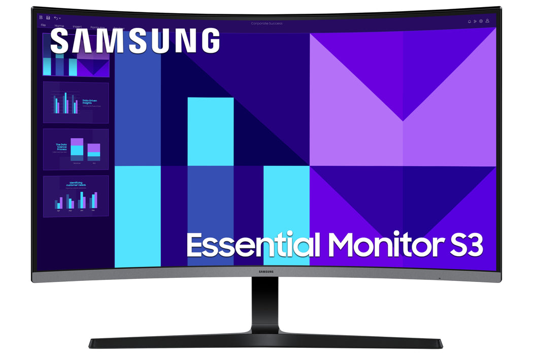 Samsung 32" S39GD Full HD Curved Monitor, 81.3 cm (32"), 1920 x 1080 pixels, Full HD, LCD, 4 ms, Black