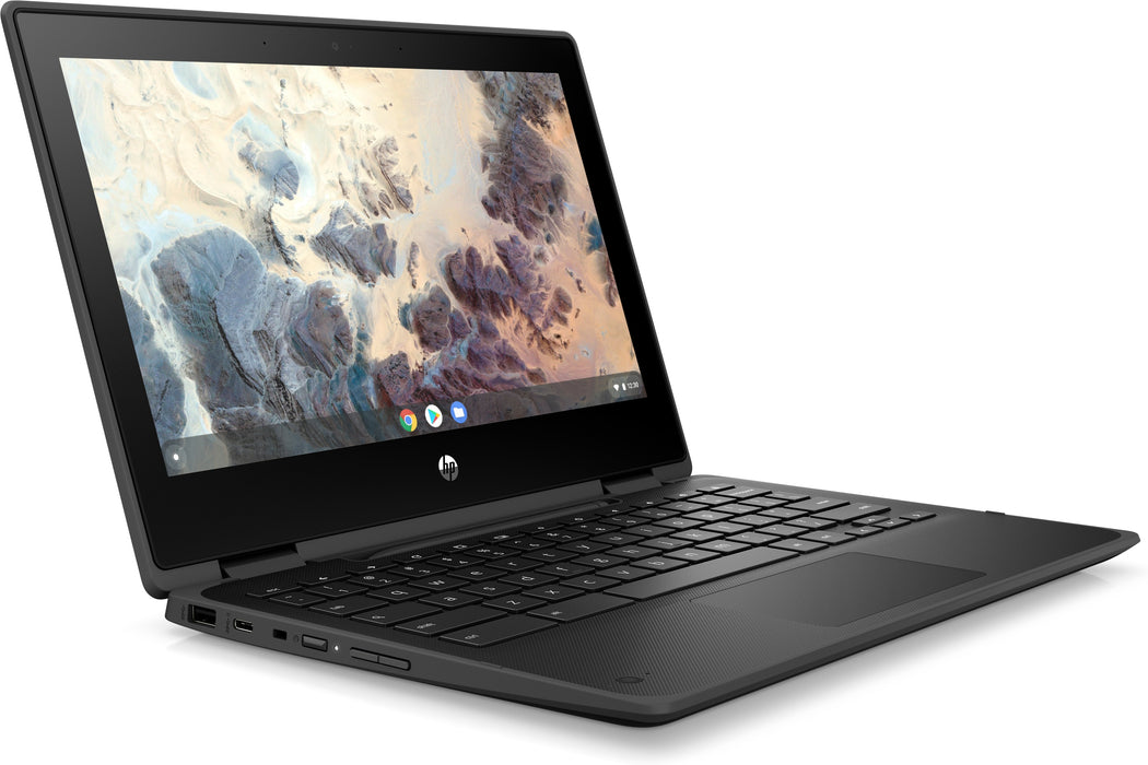 HP Chromebook x360 11 G4, Intel® Celeron®, 1.1 GHz, 29.5 cm (11.6"), 1366 x 768 pixels, 4 GB, 32 GB