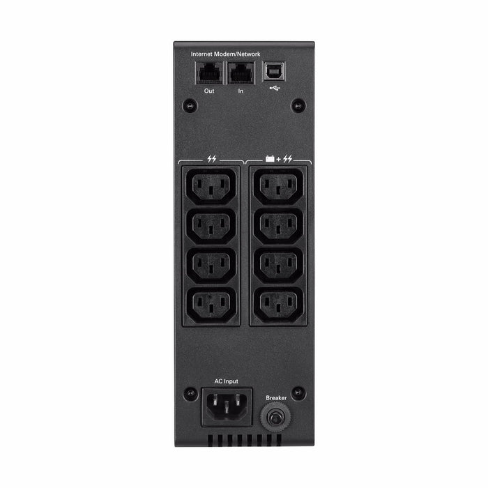 Eaton 5S1500IBS, Line-Interactive, 0.7 kVA, 420 W, 175 V, 275 V, 46/70 Hz