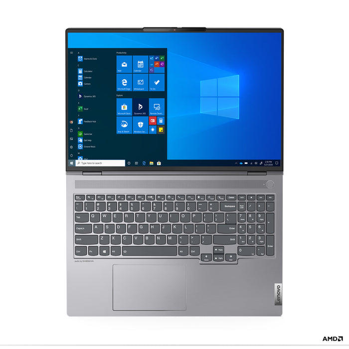 Lenovo ThinkBook 16p G2 ACH, AMD Ryzen™ 7, 3.2 GHz, 40.6 cm (16"), 2560 x 1600 pixels, 16 GB, 512 GB
