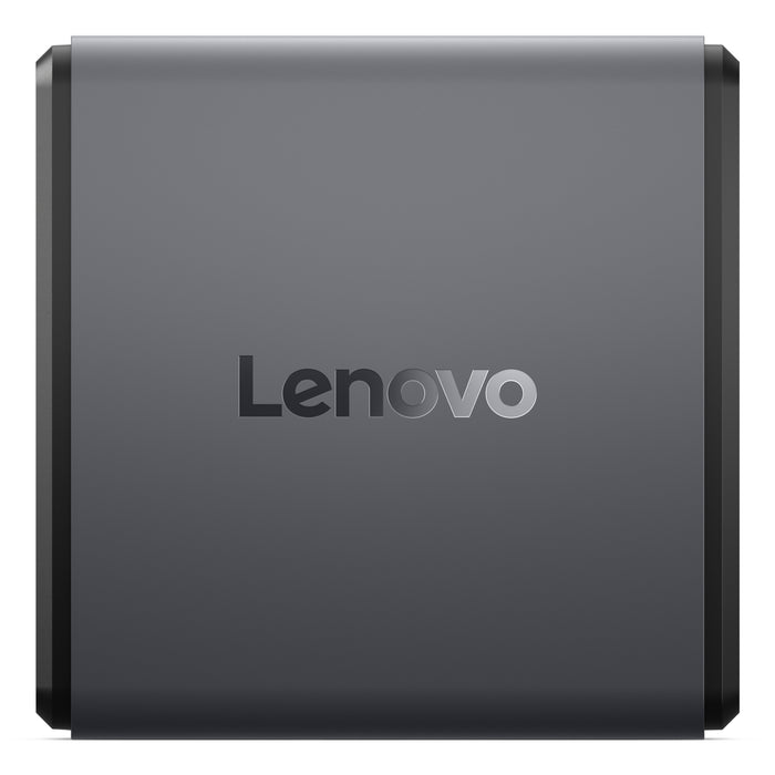 Lenovo X9 Charging GaN Dock, Wired, USB 3.2 Gen 2 (3.1 Gen 2) Type-C, 60 W, Grey, MicroSD (TransFlash), 3840 x 2160 pixels