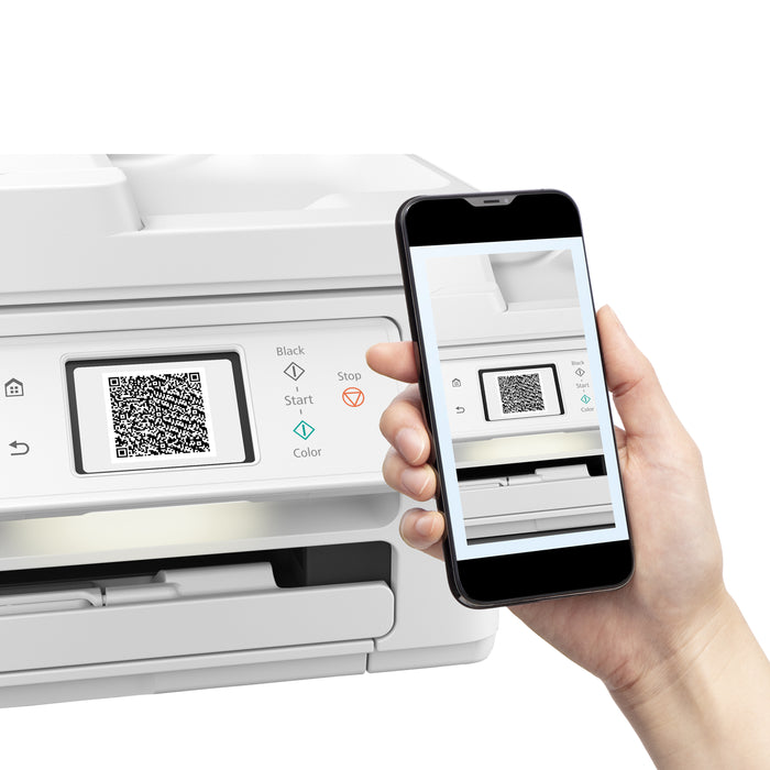 Canon PIXMA TS7750i, Inkjet, Colour printing, 1200 x 1200 DPI, Colour copying, A4, White