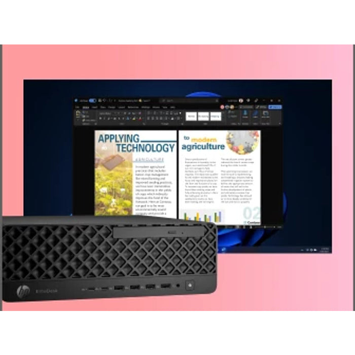 HP EliteDesk 8 G1i AI, Intel Core Ultra 7, 265, 16 GB, DDR5-SDRAM, 1 TB, Windows 11 Pro