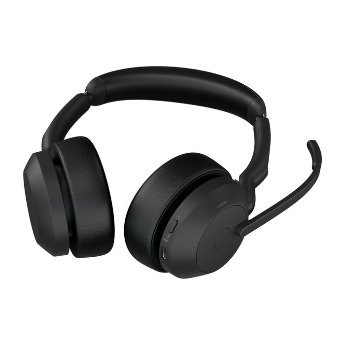Jabra Evolve2 55 - Link380c UC Stereo, Wireless, Office/Call center, 20 - 20000 Hz, 130 g, Headset