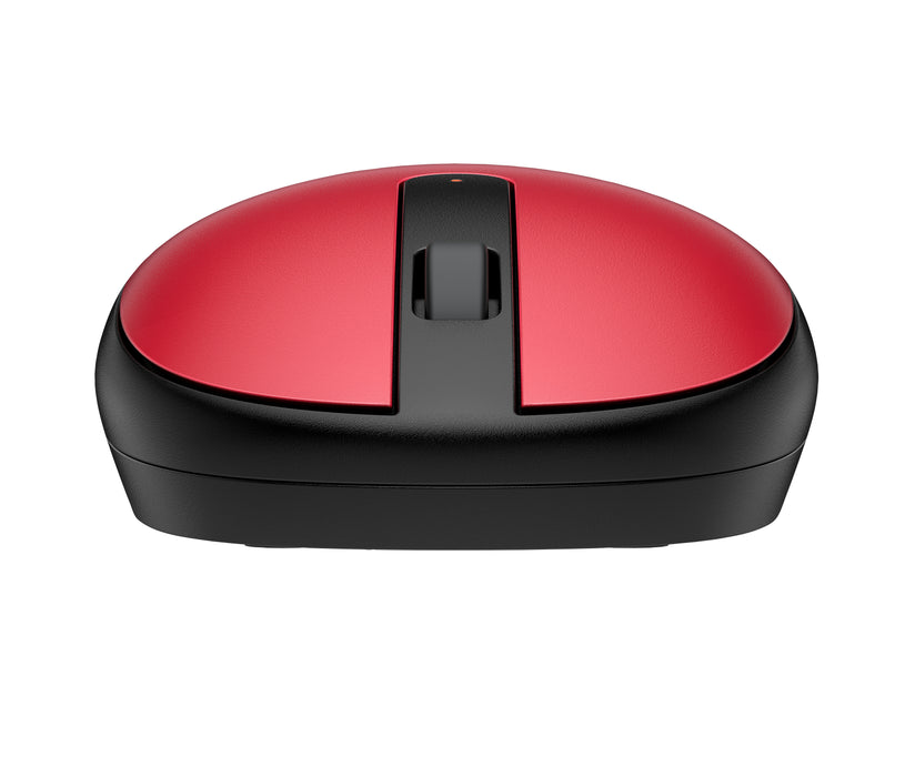 HP 240 Empire Red Bluetooth Mouse, Ambidextrous, Optical, Bluetooth, 1600 DPI, Red