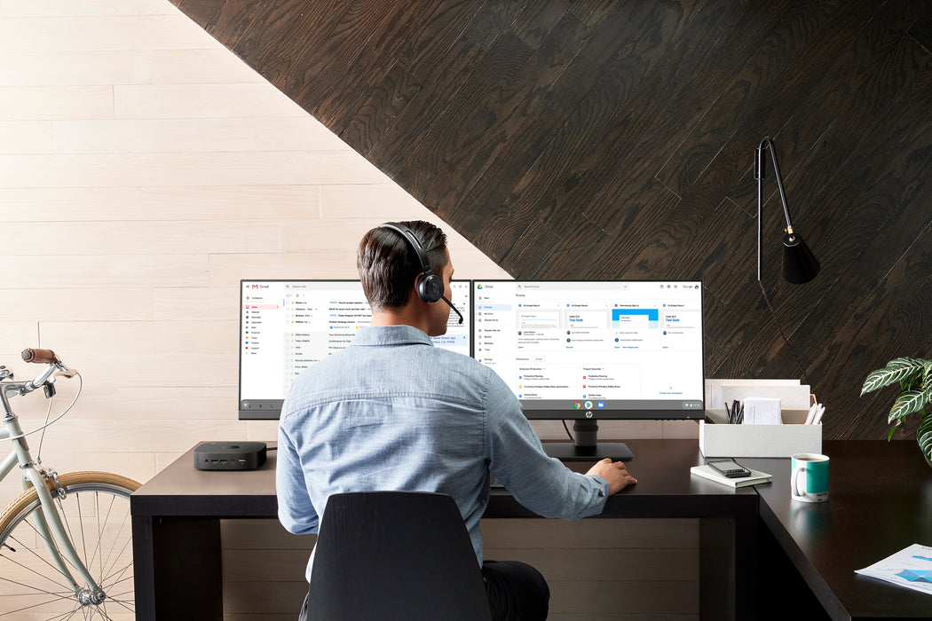 HP Chromebox G3, 1.7 GHz, Intel® Core™ i5, i5-10310U, 8 GB, 64 GB, ChromeOS