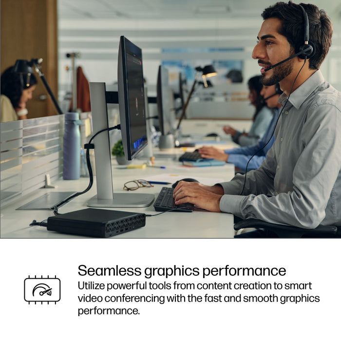 HP ProDesk 4 G1i AI PC, Intel Core Ultra 5, 235T, 16 GB, DDR5-SDRAM, 512 GB, Windows 11 Pro