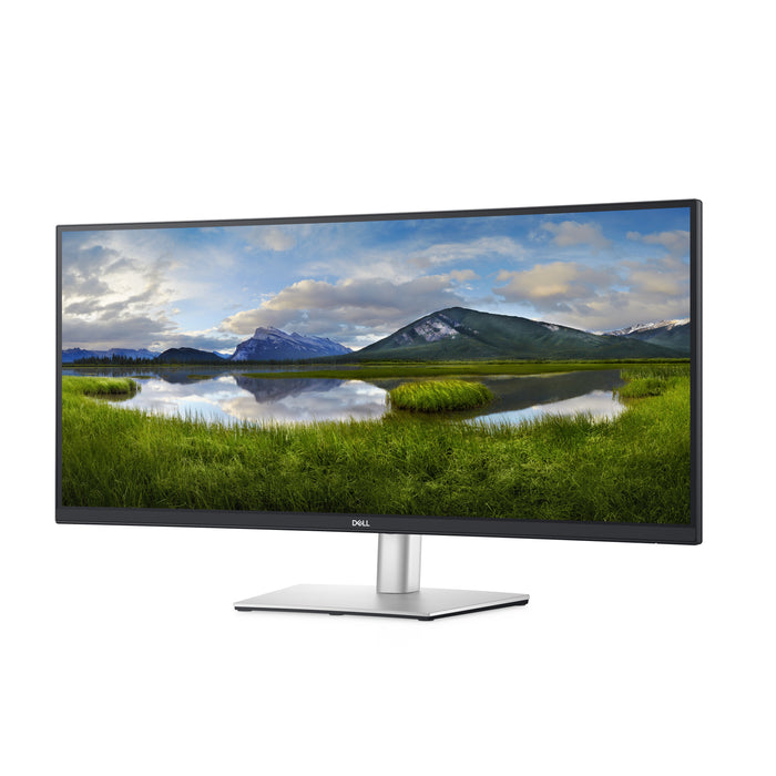 DELL P Series 34 Curved USB-C Monitor – P3421W, 86.7 cm (34.1"), 3440 x 1440 pixels, Quad HD, LCD, 8 ms, Silver