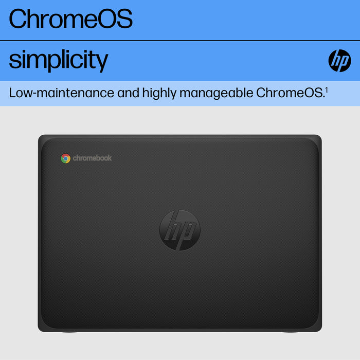 HP Fortis G1i Chromebook, Intel® N, 29.5 cm (11.6"), 1366 x 768 pixels, 8 GB, 64 GB, ChromeOS