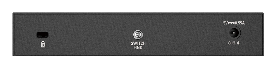 D-Link 8-Port Fast Ethernet Unmanaged Desktop Switch, Unmanaged, Full duplex