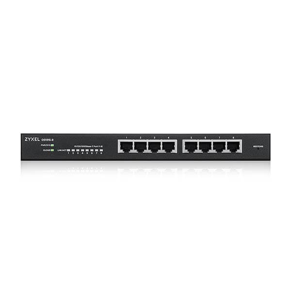 Zyxel GS1915-8, Managed, L2, Gigabit Ethernet (10/100/1000), Full duplex