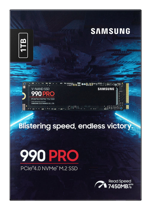 Samsung 990 PRO, 1 TB, M.2, 7450 MB/s