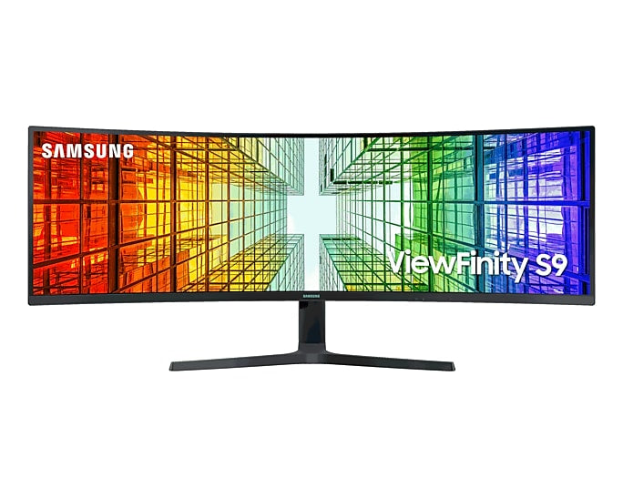 Samsung LS49A950UIPXXU, 124.5 cm (49"), 5120 x 1440 pixels, QLED, 4 ms, Black