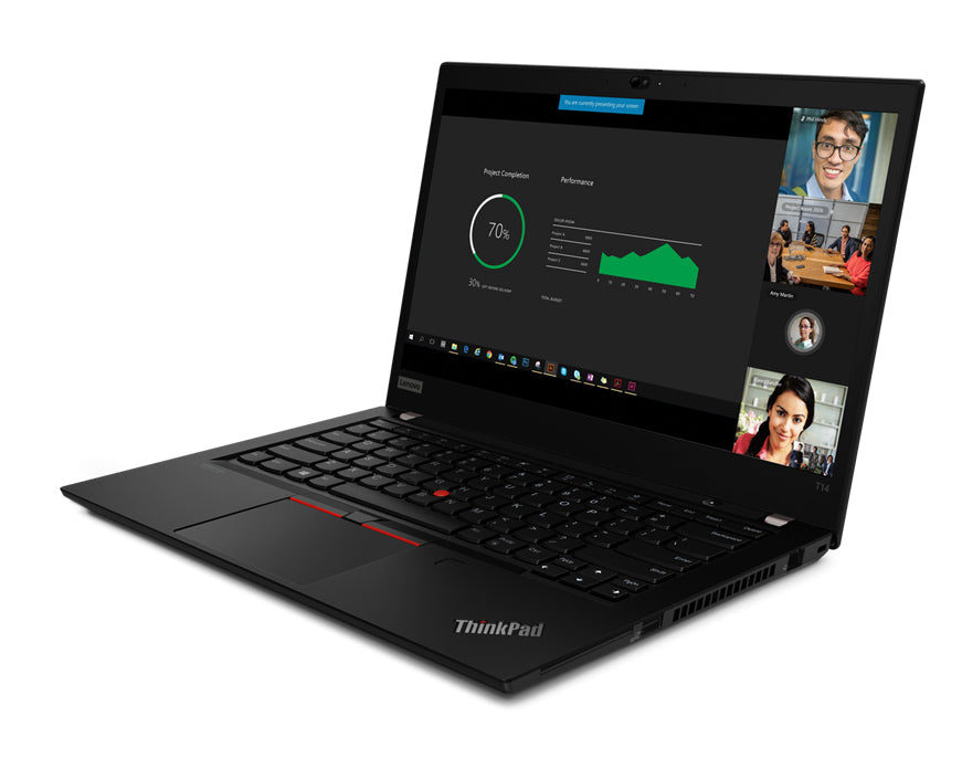 Lenovo ThinkPad T14 Gen 1 (Intel), Intel® Core™ i7, 1.8 GHz, 35.6 cm (14"), 1920 x 1080 pixels, 16 GB, 512 GB