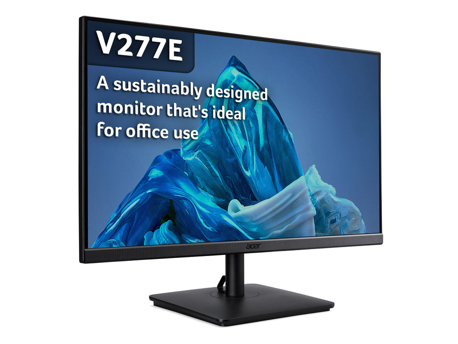 Acer V7 V277 E, 68.6 cm (27"), 1920 x 1080 pixels, Full HD, LED, 4 ms, Black