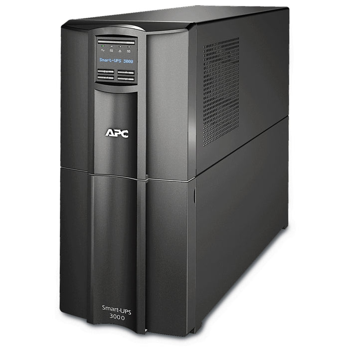 APC Smart-UPS SMT3000IC - 8x C13, 1x C19, USB, SmartConnect, 3000VA, Line-Interactive, 3 kVA, 2700 W, Sine, 151 V, 302 V