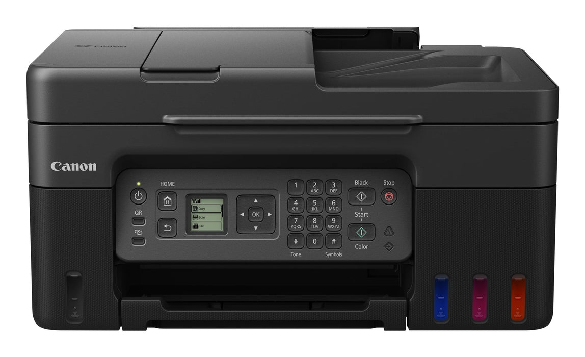 Canon PIXMA G4570 Wireless Colour All-in-one Refillable MegaTank Inkjet Printer, Inkjet, Colour printing, 4800 x 1200 DPI, A4, Direct printing, Black
