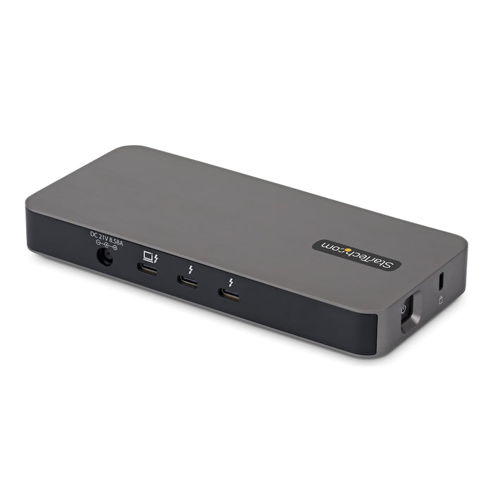 StarTech 4-Port Thunderbolt 5 Hub with Thunderbolt Share KVM, 80 / 120Gbps, 8K Multi-Display, 140W PD, USB-A 10Gbps, TB4 & USB4, MacBook M4 Pro M4 Max M5