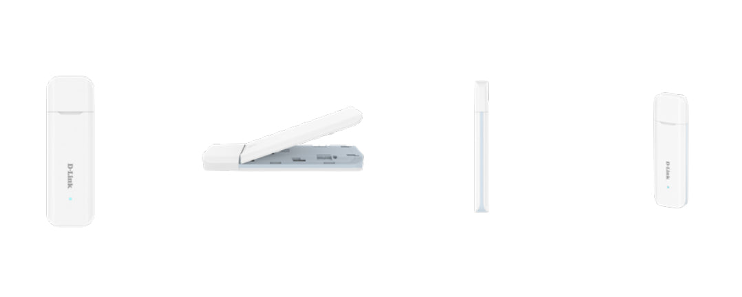 D-Link 4G LTE AX300 Wi-Fi 6 USB Adapter, Wireless, USB, WLAN, Wi-Fi 6 (802.11ax), 286.8 Mbit/s, White